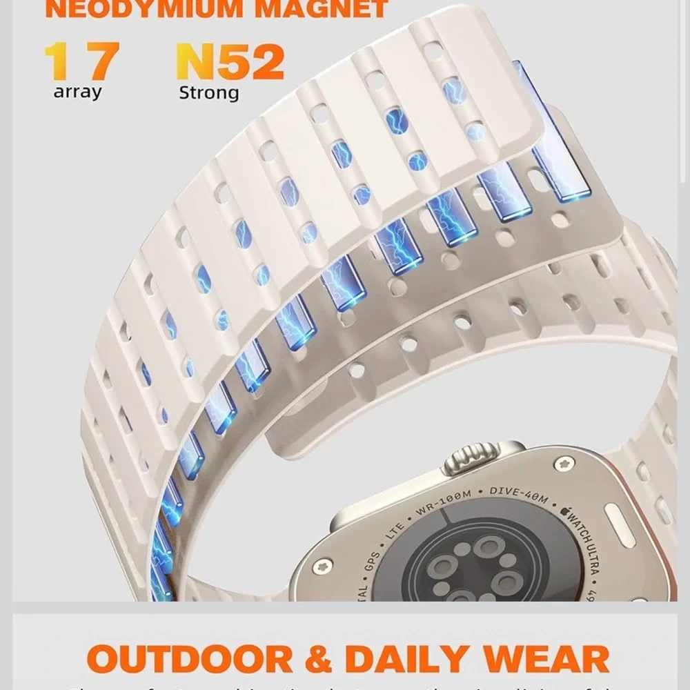 Bandletic Compatible with Apple Watch Bands for Men Women